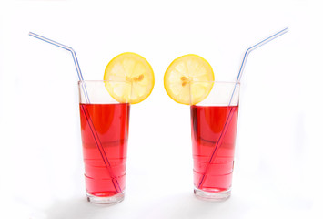 Cold drinks.