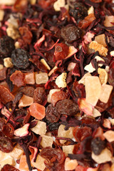 Fruit tea ingredients