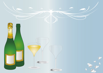 Sekt und Sektgläser