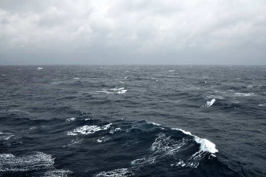 Fototapeta stormy sea