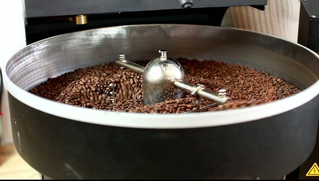 Kaffeebohnen r&ouml;sten