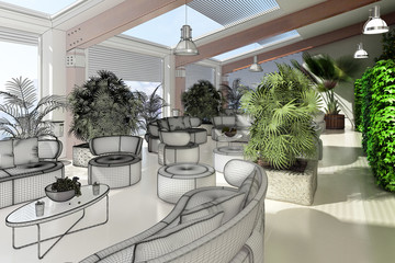 Hotel Lounge (3d)