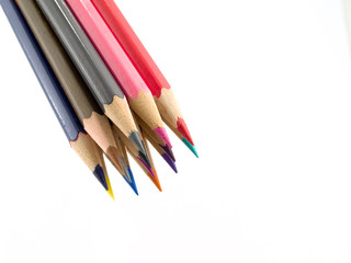 Bunch of color pencils