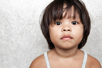 Asian girl portrait - Philippine child