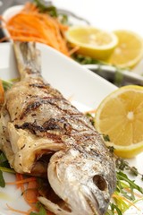 fish with lemon