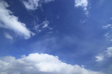 Fototapeta premium 青空と雲