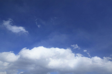 Obraz premium 青空と雲
