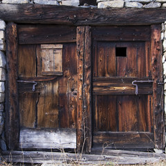 antica porta in legno