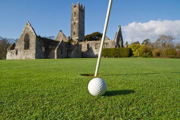Abbey in Adare golf club - Ireland