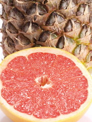 grapefruit and pineapple - grejpfrut i ananas