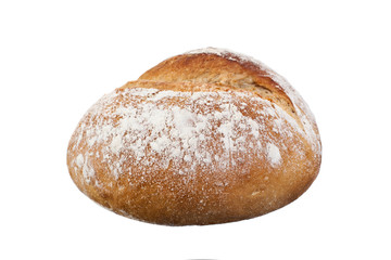bread isolated on white