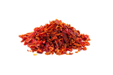 Fototapeta premium red pepper's slices