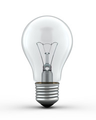 3d render bulb