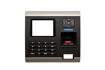 Biometric Wall Device Isolated