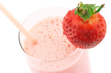 Strawberry protein cocktail