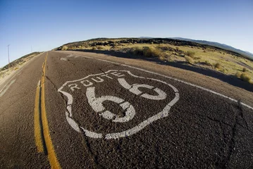 Fotobehang Brede Route 66 © Wayne Stadler Photo