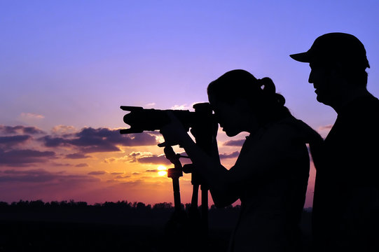 Silhouette of Photographer