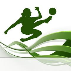 Fu&szlig;ball Frauen Frau WM