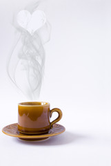 heart coffee cup