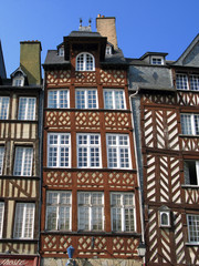 immeuble à colombages