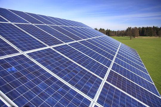 Solarstromanlage auf Dach