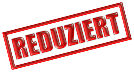 Stempel rot REDUZIERT