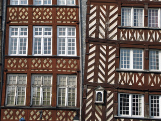 Obraz premium façade à colombages