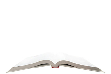 isolated text book