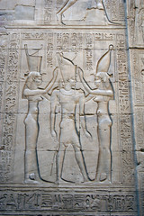 Couronnement de pharaon.