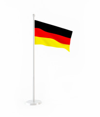 3D flag of Germany