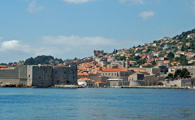 Fototapeta na wymiar Vieux port de Dubrovnik
