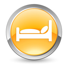 Hotelbett - Button