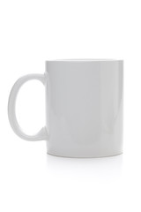 White coffee cup