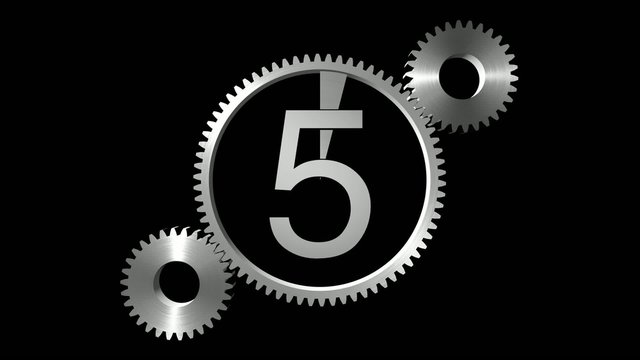 zahnrad countdown