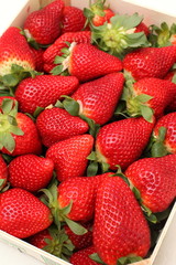 Fresas, caja
