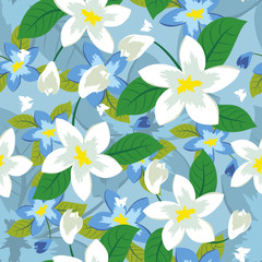 floral seamless pattern