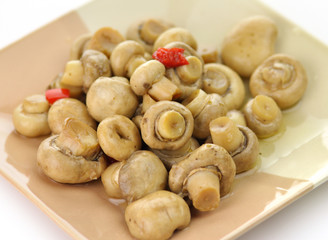 pickled mushrooms
