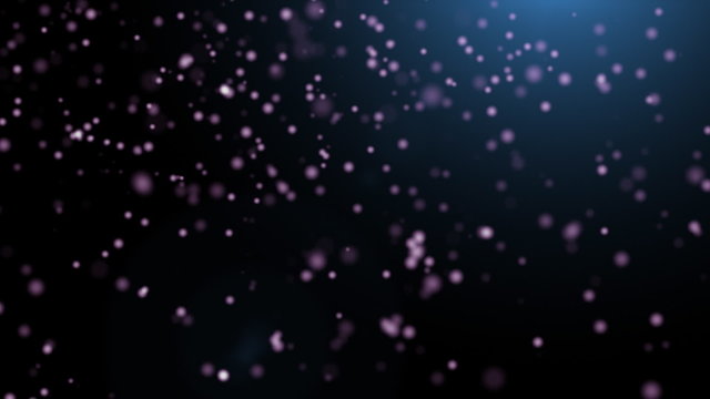 Moving particles