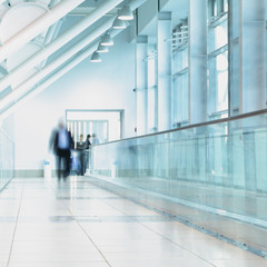 business people walking