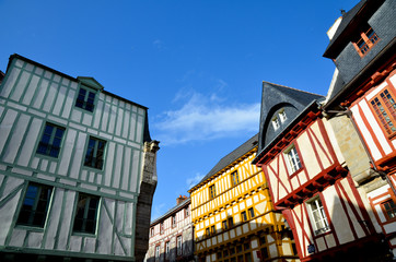 Fototapeta premium Vieux quartiers à Vannes