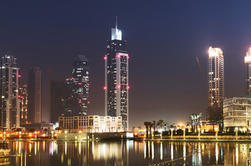 Obraz premium Down town of Dubai city