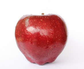 Fresh red apple