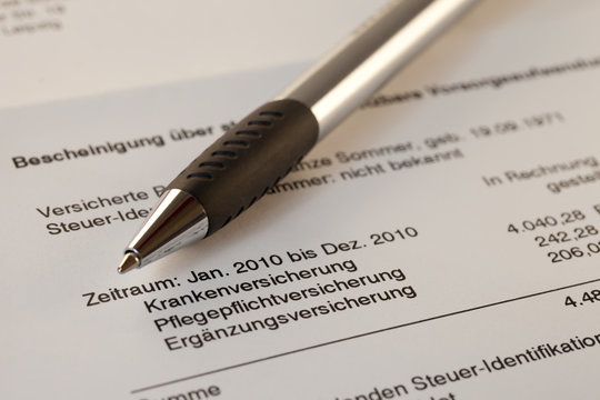 absetzbare Vorsorgeaufwendungen