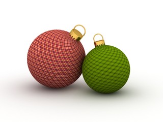 Textured Christmas Balls