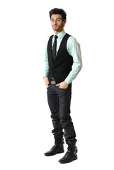 jeune homme brun 11