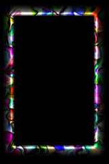 abstract colorful frame