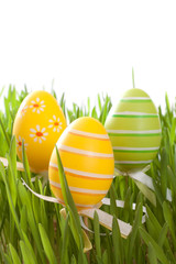 Colorful Easter eggs