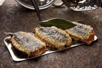 sardinas rebozadas