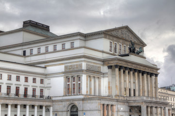 Obraz premium Warsaw - the Great Theatre