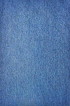 Jeans Texture, Medium Blue Wash, Vertical Background